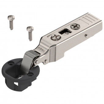 Clip top Glastürscharniere mit Feder | 2