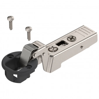 Blum Clip top Glastürscharnier MB 92° - Blum Clip top Glastürscharnier MB 92° 
mit Feder, Kröpfung 18 mm
75T4300 | 2