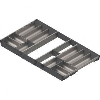 Blum Orga-Line Essbesteck - Blum Orga-Line Essbesteck
für Tandembox
NL= 500mm, KB 900mm
ZSI.90VEI6 | 2