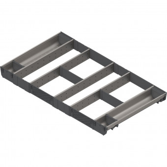 Blum Orga-Line Universal - Blum Orga-Line Universal
für Tandembox
NL= 500mm, KB 900mm
ZSI.90VUI6 | 2