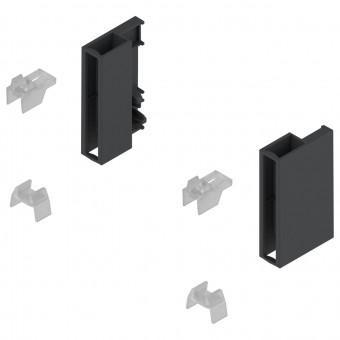 Tandembox Reling Halteteile-Set - <p>Zargen Höhe M + Reling =Höhe C 192,00mm</p>
 | 2