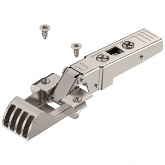 Blum Clip top Scharnier 95° - Blum Clip top Scharnier 95° 
0 mm gekröpft mit Feder ohne Dübel f.Alurah.
Blumotionfähig 71T950AB | 2