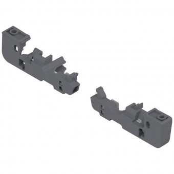 Blum Movento Tiefenverstellung - Blum Posistop u. Tiefeneinstellung
für Movento Kupplung, links/rechts, 
R7037 staubgrau, 2987600