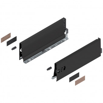 Blum Tandembox Zarge 378K terraschwarz - Blum Tandembox Zarge
Höhe K (115 mm), NL=350 mm
links/rechts, terraschwarz
378K3502SA | 2