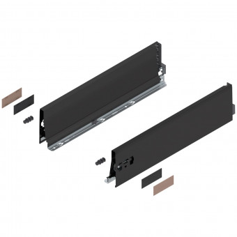Blum Tandembox Zarge 378K terraschwarz - Blum Tandembox Zarge
Höhe K (115 mm), NL=450 mm
links/rechts, terraschwarz
378K4502SA | 2