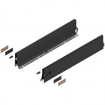 Blum Tandembox Zarge 378K terraschwarz - Blum Tandembox Zarge
Höhe K (115 mm), NL=600 mm
links/rechts, terraschwarz
378K6002SA | 2