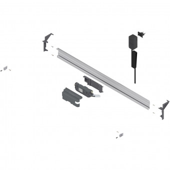 Blum SERVO-DRIVE uno Komplettset Müllset KB 900 mm - Blum SERVO-DRIVE uno Komplettset Müllset
- hängend KB 900 mm, Z10T843WEA1 | 2