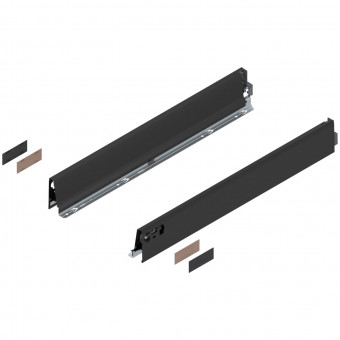 Blum Tandembox Zarge 378K terraschwarz - Blum Tandembox Zarge
Höhe M (83 mm), NL=600 mm
links/rechts, terraschwarz
378M6002SA | 2