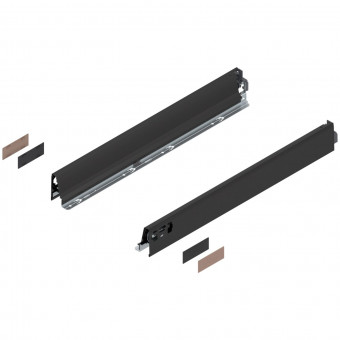 Blum Tandembox Zarge 378K terraschwarz - Blum Tandembox Zarge
Höhe N (68 mm), NL=550 mm
links/rechts, terraschwarz
378N5502SA | 2