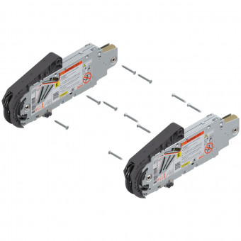 Blum Aventos HS Kraftspeicher-Set Typ E - Blum Aventos HS Hochschwenkklappe, 
Kraftspeicher (Set), Typ E, 
für Servo-Drive geeignet, verzinkt, 
20S2E00.05 | 2