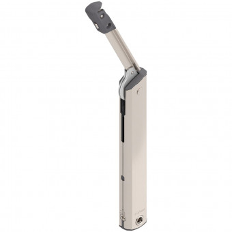 Blum Aventos HK-XS Kraftspeicher, Leistungsfaktor 500-1200 - Blum Aventos HK-XS Hochklappe,
Kraftspeicher, LF=500-1200
(Kraftspeicher einseitig), für Tip-On,
vernickelt, 20K1301T | 2