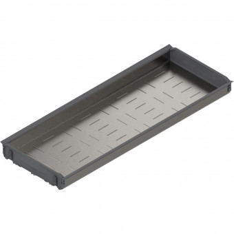 Blum Orga-Line Flaschenwanne - Blum Orga-Line Flaschenwanne
für Tandembox 
Edelstahl, NL= 600mm, KB 300mm
Z48.30B0I8 | 2