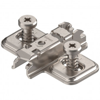 Blum Clip Montageplatte Distanz 3 mm Stahl - Blum Clip-Montageplatte HV vorm. 
Systemschr.3 mm Distanz Stahl
173L8130 | 2