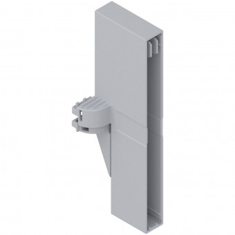 Blum Tandembox Querteilaufname weissgrau - Blum Tandembox Antaro Querteilaufname mit Reling
(für Z49L und Zwischenwand)
weissgrau
Z40L0002