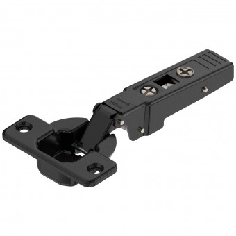 Blum Clip top Scharnier 95° Profiltürsch - Blum Clip top Scharnier 95°  Profiltürsch. 0 mm
ohne Feder ohne Dübel, onyxschwarz
70T9550.TL | 2
