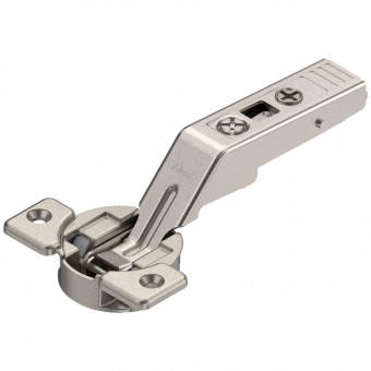 Blum Clip top 134° Aventos HF Zwischenscharnier innenliegend - Blum Clip top Zwischenscharnier
für Aventos Hochfaltklappe 134°,
ohne Feder, Topf: Schrauben, vernickelt, 
78Z5500T | 2