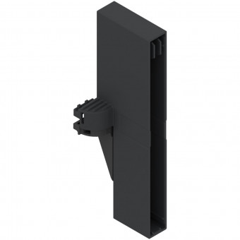 Blum Tandembox Querteilaufname schwarz - Blum Tandembox Antaro Querteilaufname mit Reling
(für Z49L und Zwischenwand)
schwarz
Z40L0002