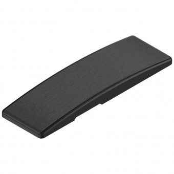 Blum Abdeckkappe, onyxschwarz - Blum Aabdeckkappe Stahl bombiert für clip MB 
71T95x, 79Axxxx, 75T4xx, 71T0xx, 71M25x,
onyxschwarz, 70.1553 | 2