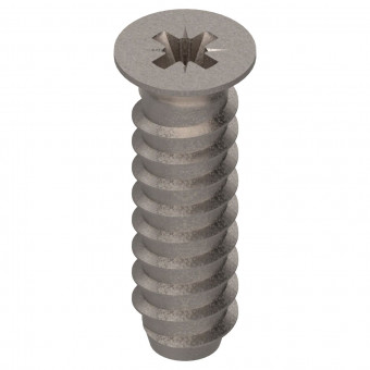 Blum Systemschrauben 6x20mm - Blum Systemschrauben 6x20mm
für 5mm Lochreihe, Senkkopf Pozidrive vernickelt
174L6100.05 | 2