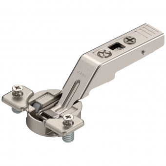 Blum Clip top 134° Zwischenscharnier vernickelt - Blum Clip top Zwischenscharnier 
für Aventos Hochfaltklappe 134°,
ohne Feder, Topf: Expando, vernickelt  
78Z553ET | 2