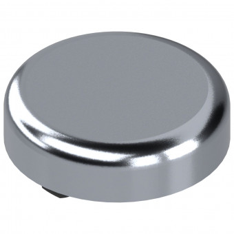 Blum Clip top Topfabdeckung Glastürscharnier verchromt - Blum Glastürscharnier-Topfabdeckkappe,
rund, verchromt, 84.4140 | 2