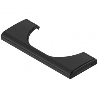 Blum Stahl Topfabdeckkappe onyxschwarz - Blum Stahl Topfabdeckkappe rechts
eckig, für Schraub- und Einpressscharniere
110°, onyxschwarz, 70T3504 | 2