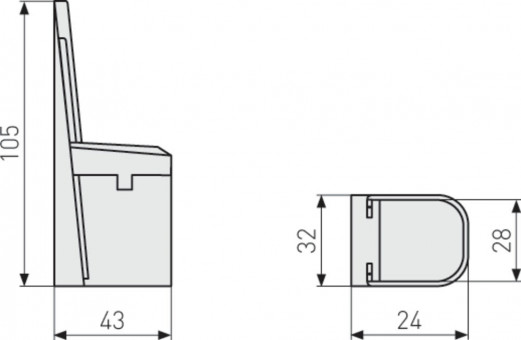 Abus Hebetürverschluss BS84 - Abus Hebetürverschluss BS 84 weiss 
gleichschliessend  
AL015 
31715-6 | 2