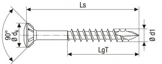 Spax Fassadenschraube Ø4,0x60mm Edelstahl T15 Liko D6mm - Spax Fassadenschraube Ø4,0x60 mm, 
T-Star Plus T15, Linsensenkkopf Ø6 mm, 
Teilgewinde, Edelstahl rostfrei A2 (1.4567), 
CUT-Spitze, gleitbeschichtet, VPE: 100 Stück 
0467000400603 | 2