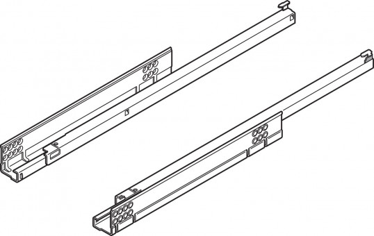 Blum Tandem Teilauszug - Blum Tandem Teilauszug 
500 mm Blumotion integriert
550H5000B | 2