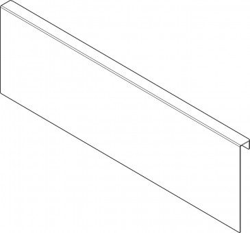 Blum Ambia-Line Legrabox Holzrückwandadapter K terraschwarz - Blum Legrabox Ambia-Line,
Holzrückwandadapter Höhe K 
ab NL 350 mm Stahl, B= 242 mm
terraschwarz, ZC7A0U0K | 2