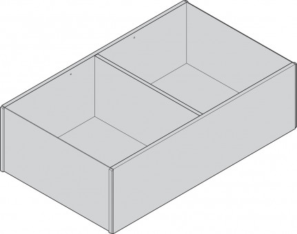 Blum Ambia-Line Legrabox Frontauszugrahmen Tennesse Nuss - Blum Legrabox Ambia-Line,
Frontauszugrahmen, ab NL 400,
Holzdesign, B= 218 mm, 
terraschwarz/Tennesse Nuss
ZC7F400RHP | 2