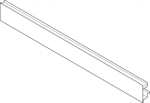 Innenauszug-Einschubelemnete Vorderstück mit Nut - <p>Zargenhöhe 177mm</p>
 | 2