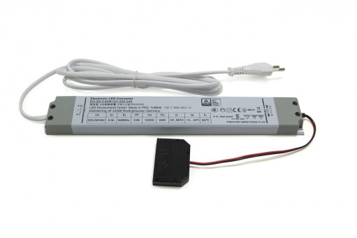 LS LED Konverter 230 V / 12 V 60 W LS.2000422 - LS LED Konverter 230 V / 12 V 60 W 
16 mm 6-fach Verteiler 2m Zuleitung 
LS.2000422 | 2