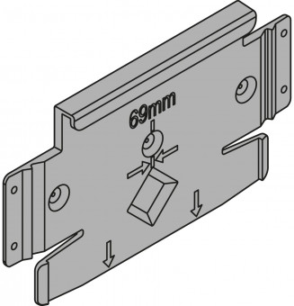 Blum SERVO-DRIVE flex Montageplatte - Blum SERVO-DRIVE flex Montageplatte
zusätzlich für Geschirrspülgerät (1 Stück)
Z10C5005 | 2