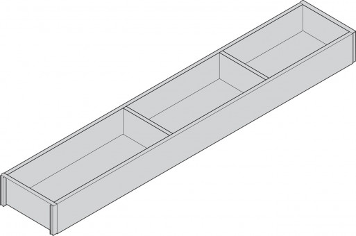 Blum Ambia-Line Legrabox Rahmen NL 600 Bardolino Eiche - Blum Legrabox Ambia-Line,
Rahmen, ab NL 600, 
Holzdesign, B= 100 mm,
Bardolino Eiche
ZC7S600RH1 | 3