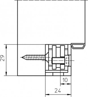 Simonswerk Abdeckwinkel VX7560KK käntig/käntig Edelstahl - Simonswerk Abdeckwinkel VX7560KK Edelstahl matt käntig / käntig 
für VX Simonswerk Aufnahmeelemente VX 75.. 3D
5 071100 0 04006 | 3