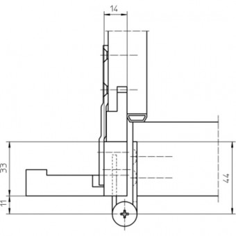 Simonswerk Variant Aufnahmeelement V7602 3D/1 vernickelt - Simonswerk Variant Aufnahmeelement V7602 3D/1 
für leichte und ungefälzte Türen an Futterzargen
Futterstärke 23mm / Falzbreite 11mm
5 070800 0 01507
 | 3
