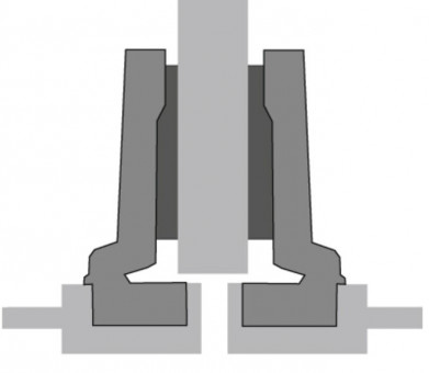 Topfband Intermat Top 9924-T42 - Topfband Intermat Top 9924-T42
95° 0072965 Kröpfung 9,5mm | 3