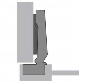 Intermat 95° Holzrahmentürscharnier - Topf 26mm n | 3