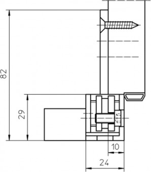 Simonswerk Abdeckwinkel VX7560KK käntig/käntig Edelstahl - Simonswerk Abdeckwinkel VX7560KK Edelstahl matt käntig / käntig 
für VX Simonswerk Aufnahmeelemente VX 75.. 3D
5 071100 0 04006 | 4