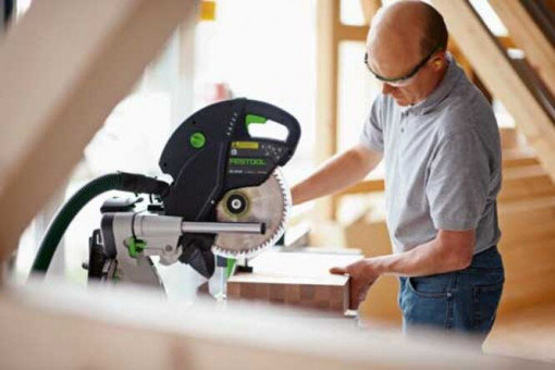 Festool Kapp-Zugsäge KS120 REB 575302 - Festool Kapp-Zugsäge KS120 REB
1600 Watt  
21,5 kg KS-Blatt 260Z60
Winkelschmiege, Werkstückklemme, 
575302 | 6