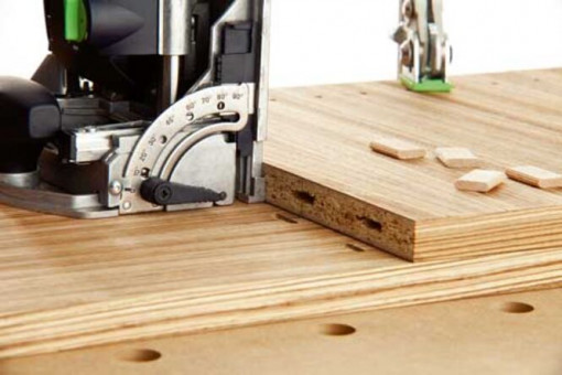 Festool Dübelfräse Domino DF 500 Q-Plus 574325 - Festool Dübelfräse Domino DF 500 Q-Plus mit Fräser D5 im Systainer SYS 2 T-Lock 574325 (574228) | 7